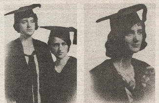 Madeleine et Marie-Paule Laliberté, Yvette Laporte et Dorothy Smith.
